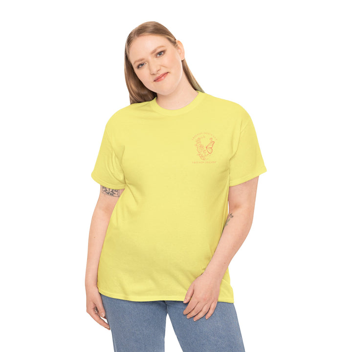 "Friends Don't Let Friends Decomp" Skull Unisex Heavy Cotton Tee