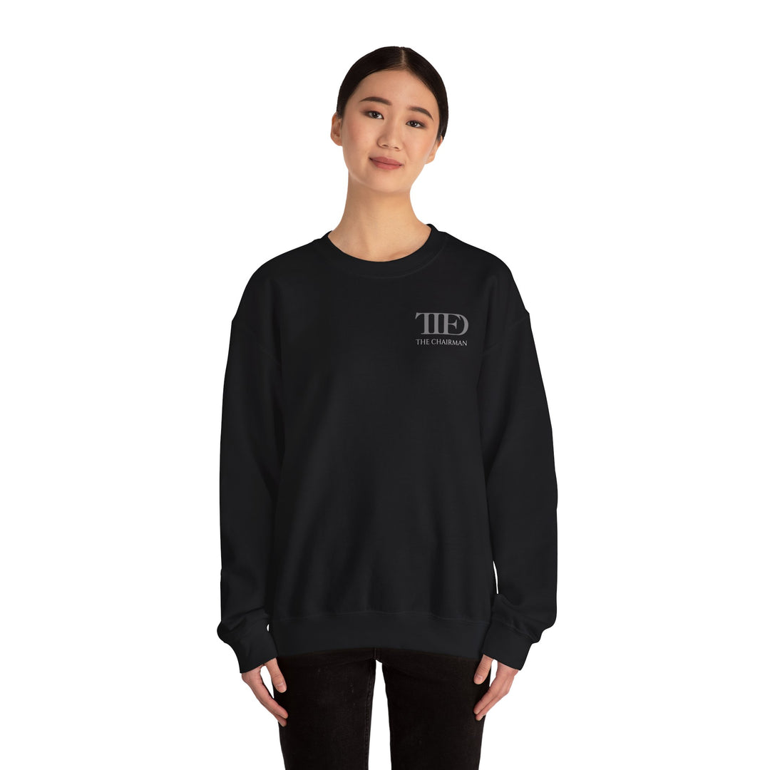 "TTFD Chairman" Unisex Heavy Blend™ Crewneck Sweatshirt