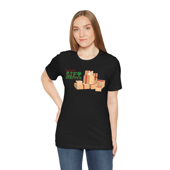 "Professional Gift Wrapper" Unisex Jersey Short Sleeve Tee