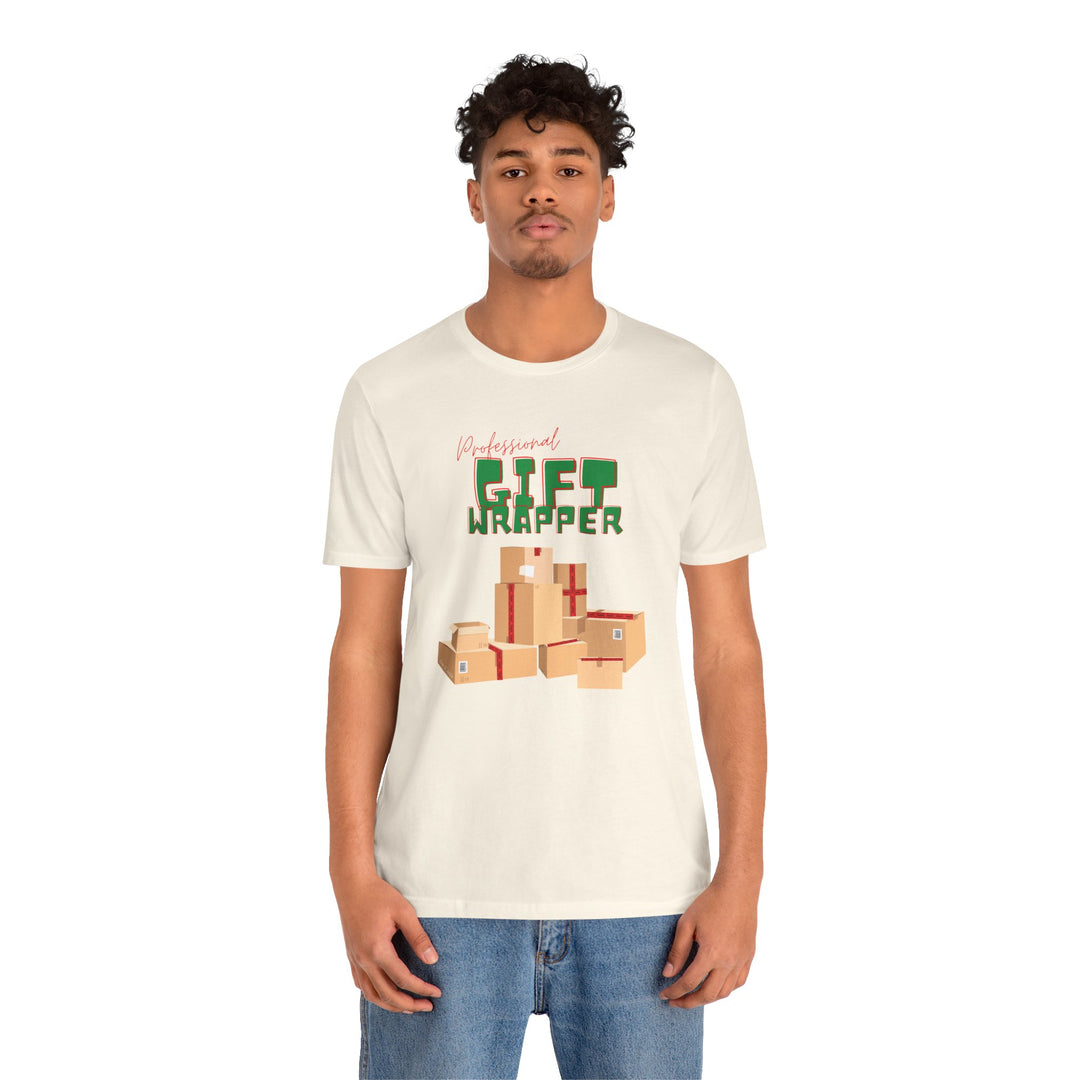 "Professional Gift Wrapper" Unisex Jersey Short Sleeve Tee