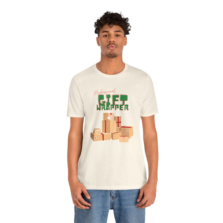 "Professional Gift Wrapper" Unisex Jersey Short Sleeve Tee