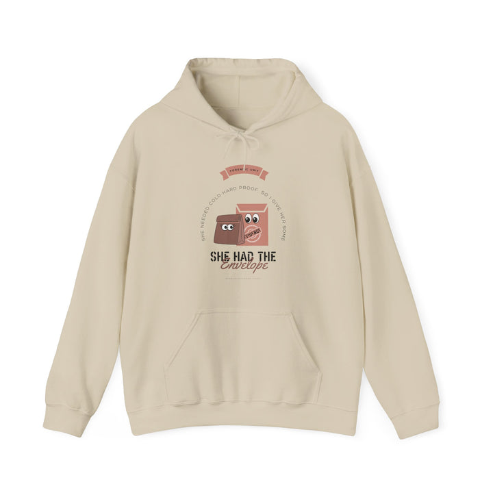 “She Had the Envelope” Unisex Heavy Blend™ Hooded Sweatshirt