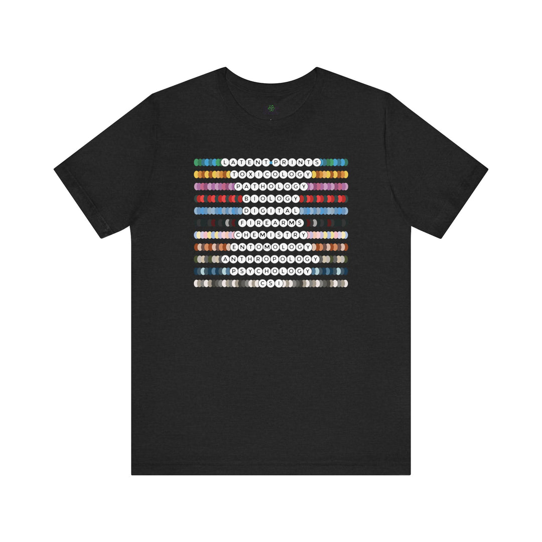 "Forensic Besties" Front Design Unisex Jersey Short Sleeve Tee