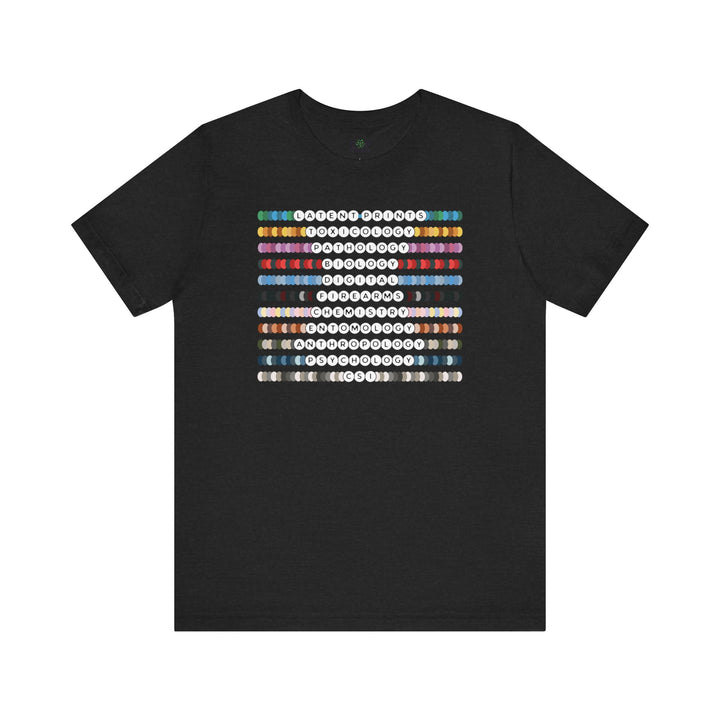 "Forensic Besties" Front Design Unisex Jersey Short Sleeve Tee