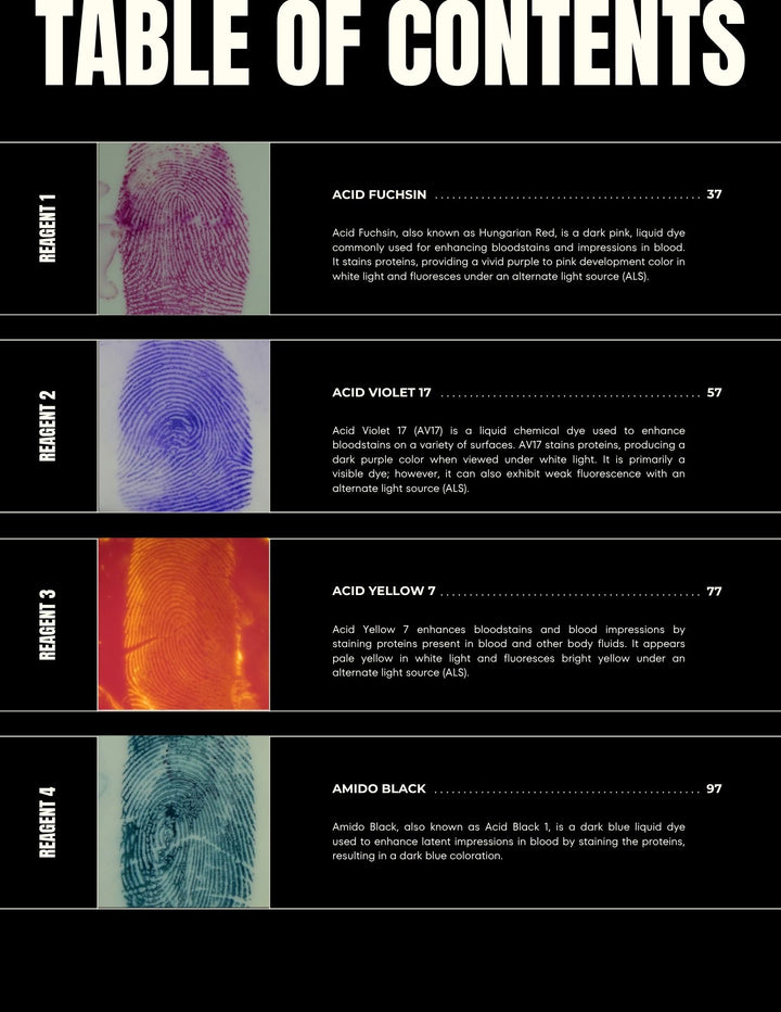 Comprehensive Processing Guide for Bloody Surfaces (PRINTED BOOK)