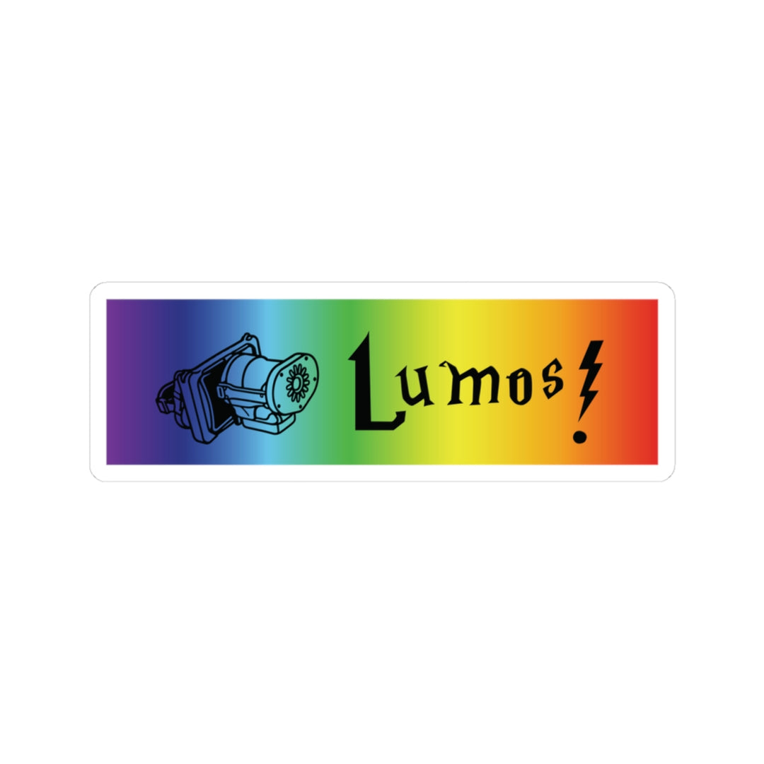 Electromagnetic Spectrum "Lumos" Vinyl Adhesive Sticker