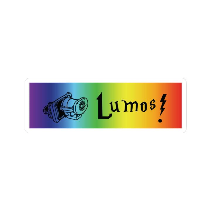 Electromagnetic Spectrum "Lumos" Vinyl Adhesive Sticker