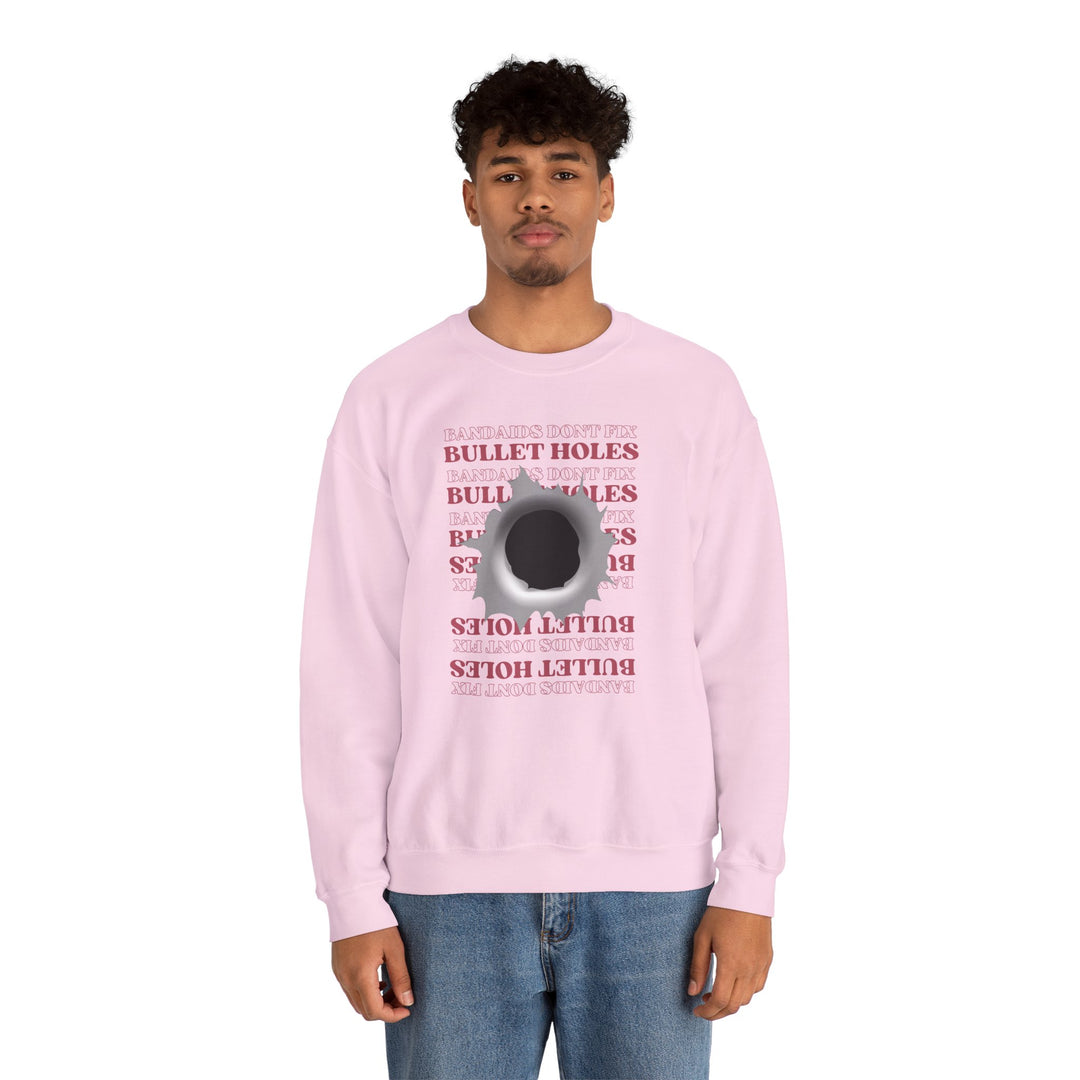 “Bullet Holes” Unisex Heavy Blend™ Crewneck Sweatshirt
