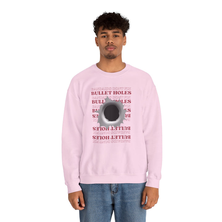 “Bullet Holes” Unisex Heavy Blend™ Crewneck Sweatshirt