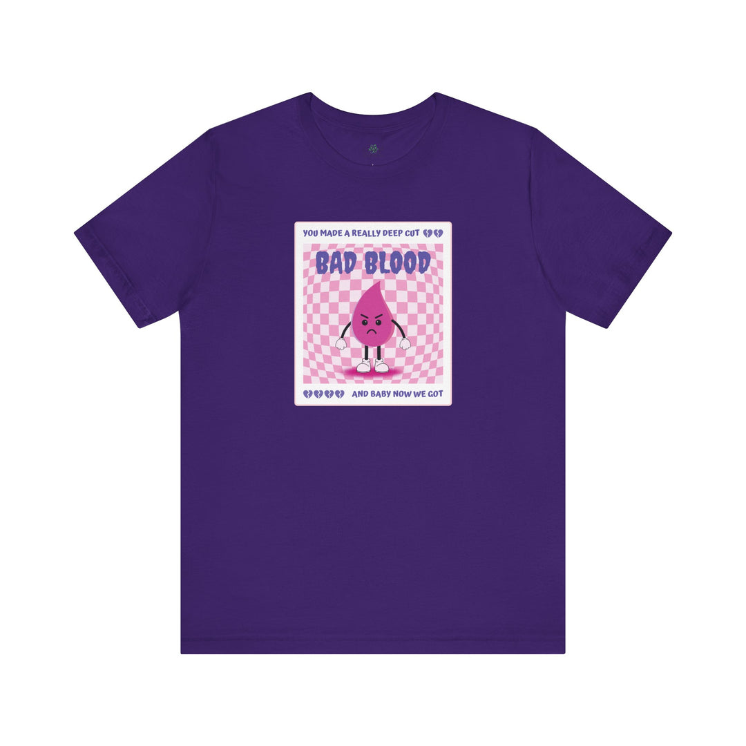"Bad Blood" Unisex Jersey Short Sleeve Tee