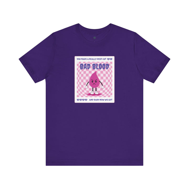 "Bad Blood" Unisex Jersey Short Sleeve Tee
