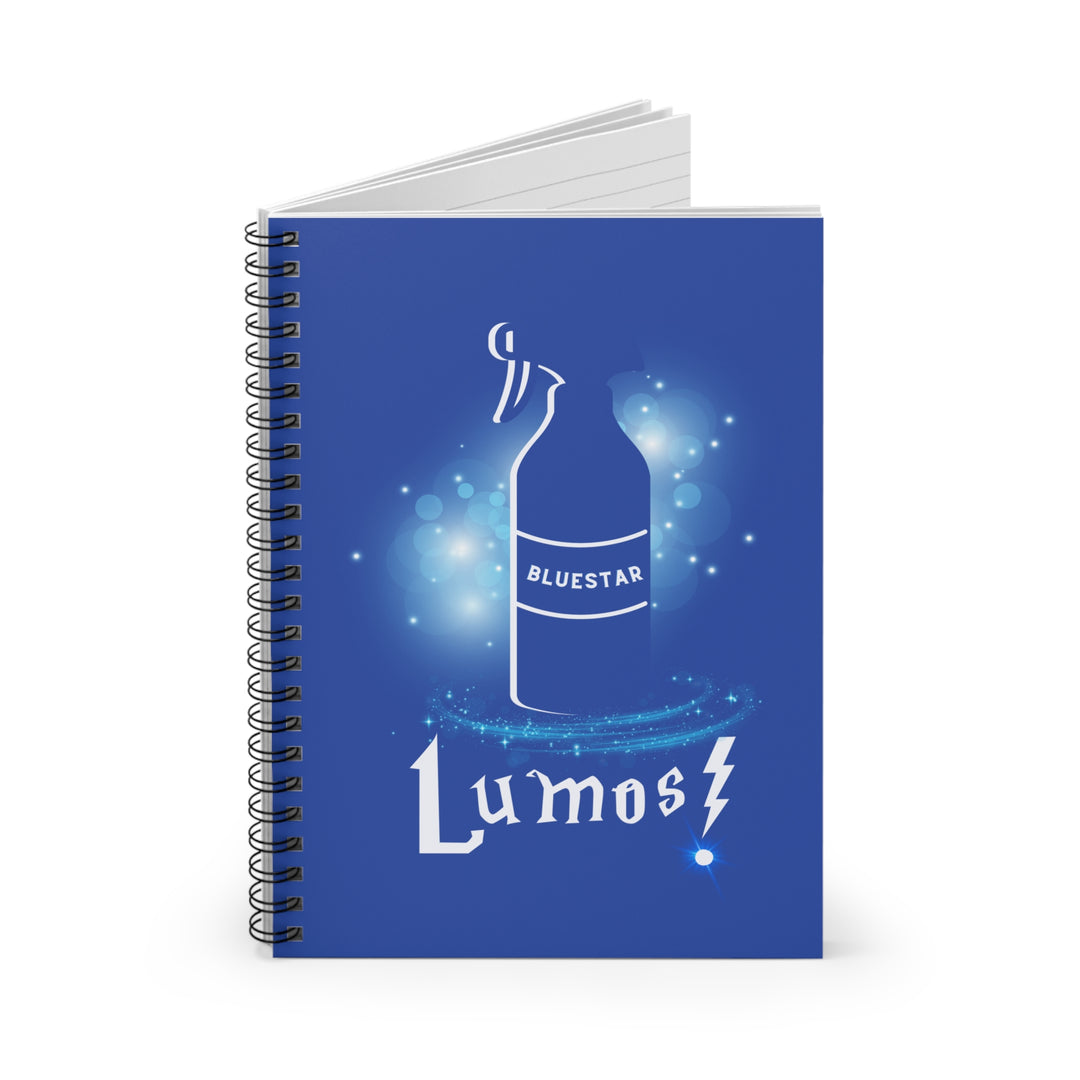Bluestar "Lumos" Spiral Notebook - Ruled Line