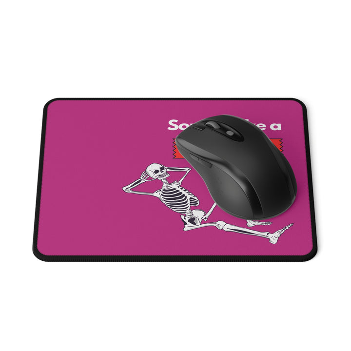 "Sounds Like a DAYSHIFT Problem" Non-Slip Mouse Pad (Pink)