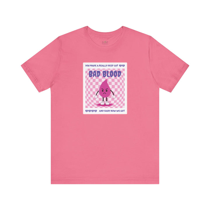"Bad Blood" Unisex Jersey Short Sleeve Tee