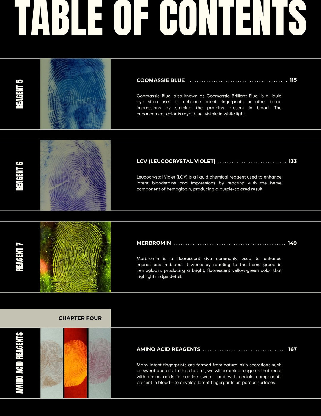 Comprehensive Processing Guide for Bloody Surfaces (PRINTED BOOK)