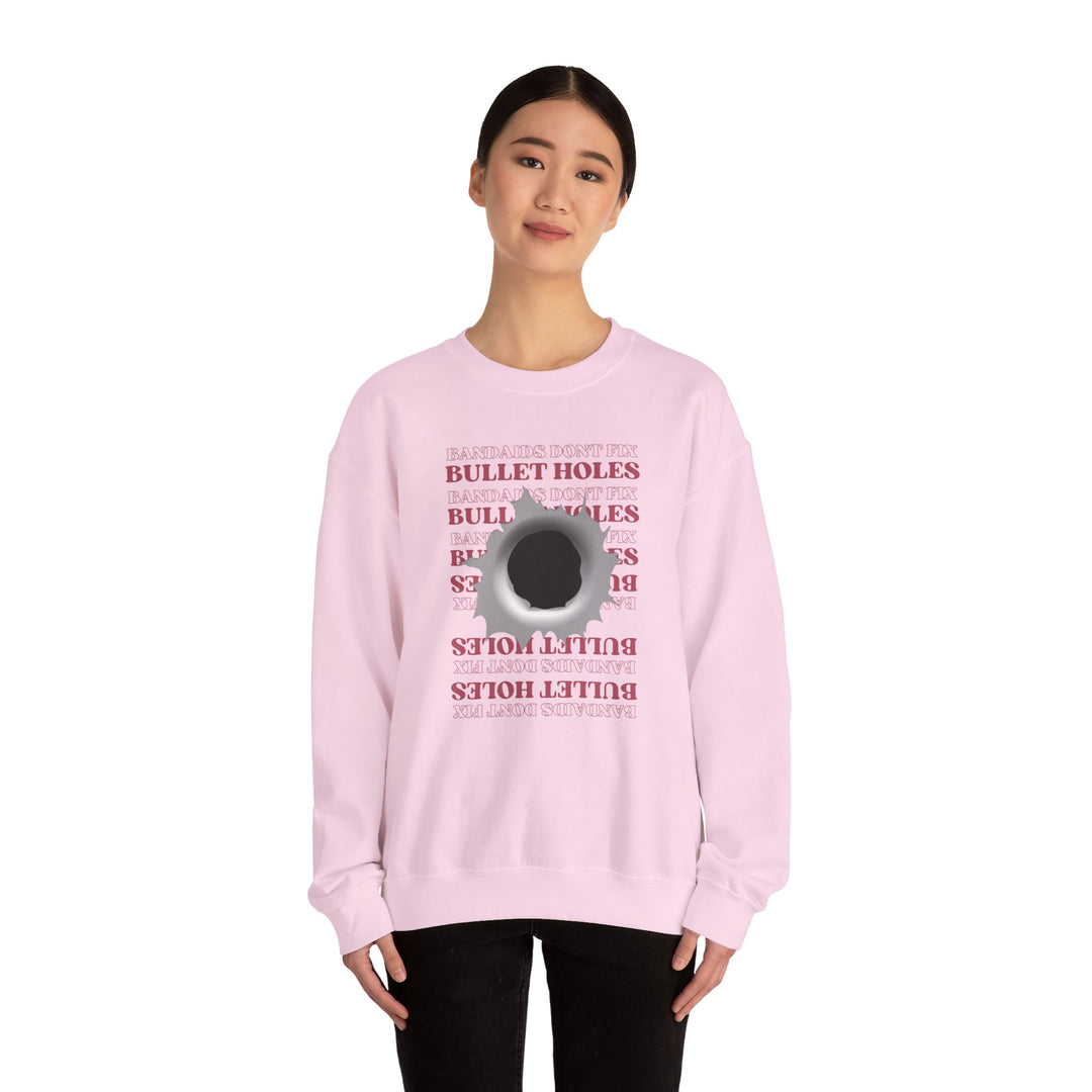 “Bullet Holes” Unisex Heavy Blend™ Crewneck Sweatshirt