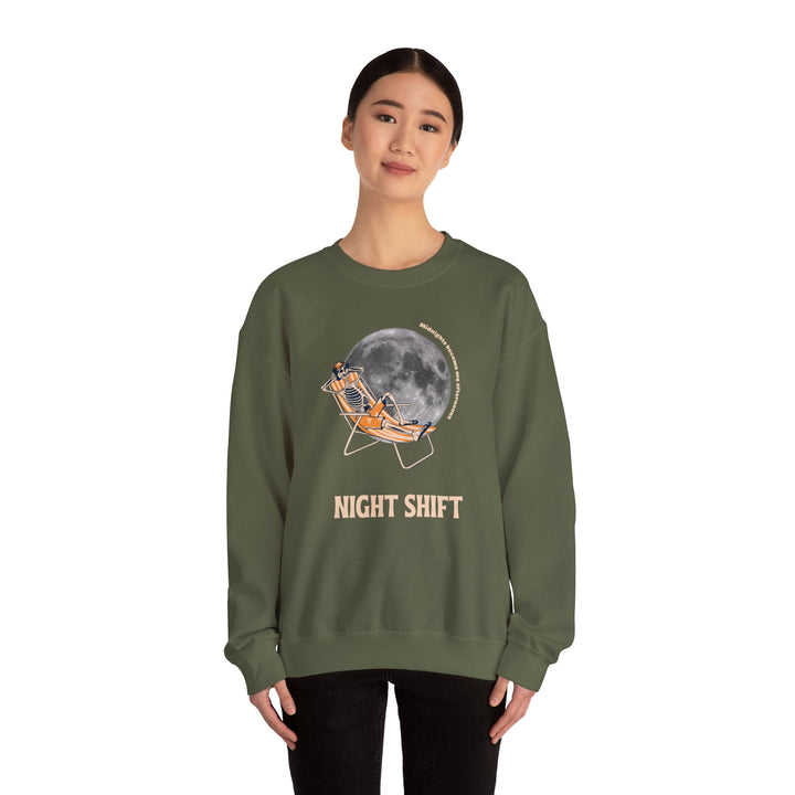 “Night Shift” Unisex Heavy Blend™ Crewneck Sweatshirt
