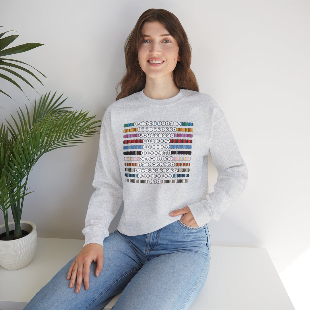 "Forensic Besties" Unisex Heavy Blend™ Crewneck Sweatshirt