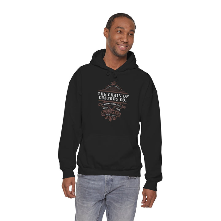 “Chain of Custody Co.” Unisex Heavy Blend™ Hooded Sweatshirt