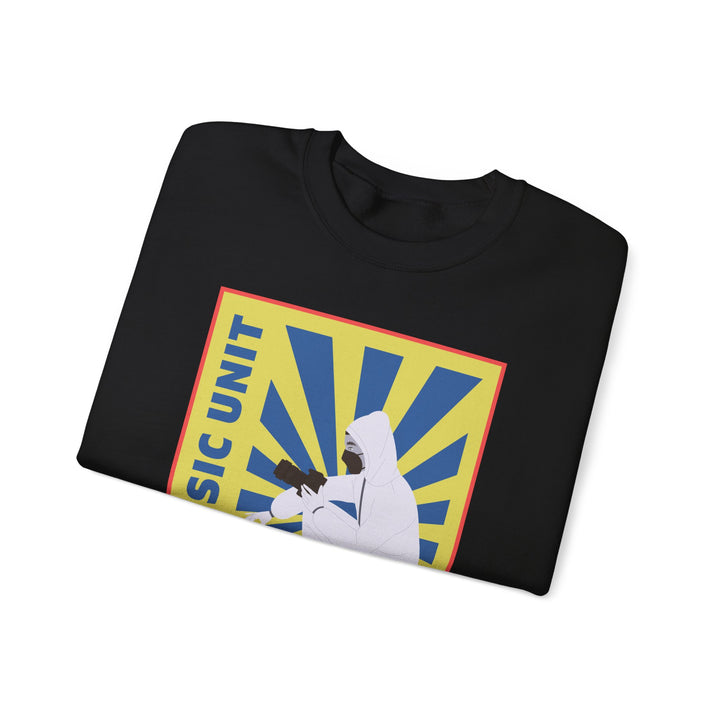 Forensic Unit "We're Happy..." Unisex Heavy Blend™ Crewneck Sweatshirt