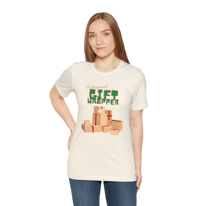 "Professional Gift Wrapper" Unisex Jersey Short Sleeve Tee