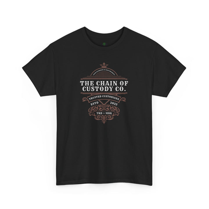 Chain of Custody Co. Graphic Unisex Heavy Cotton Tee (2 colors)
