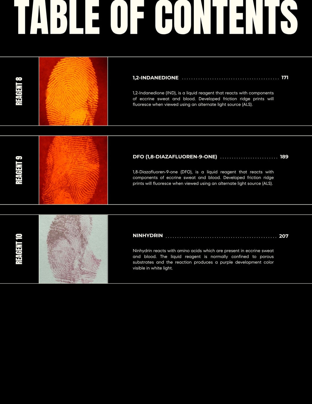 Comprehensive Processing Guide for Bloody Surfaces (PRINTED BOOK)