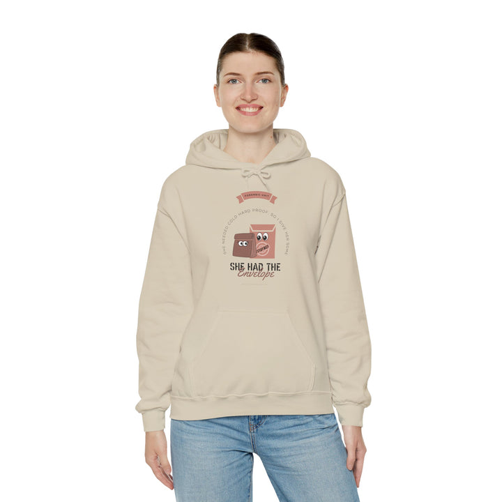 “She Had the Envelope” Unisex Heavy Blend™ Hooded Sweatshirt