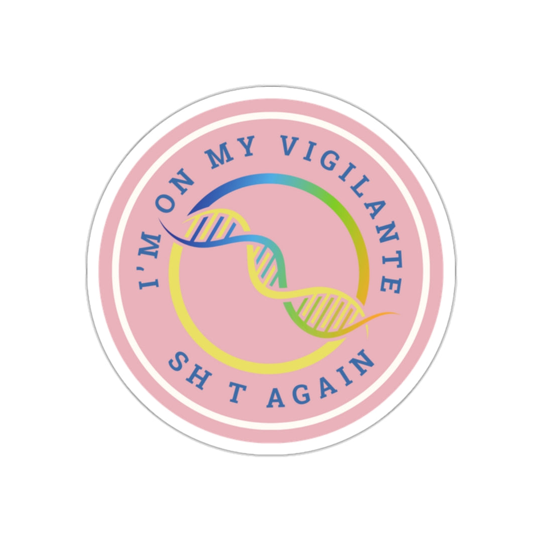 "Vigilante DNA" Vinyl Adhesive Sticker
