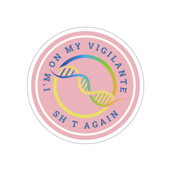 "Vigilante DNA" Vinyl Adhesive Sticker