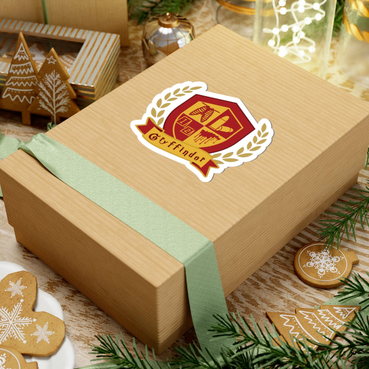 Crimson & Gold Forensic Valor Vinyl Adhesive Sticker