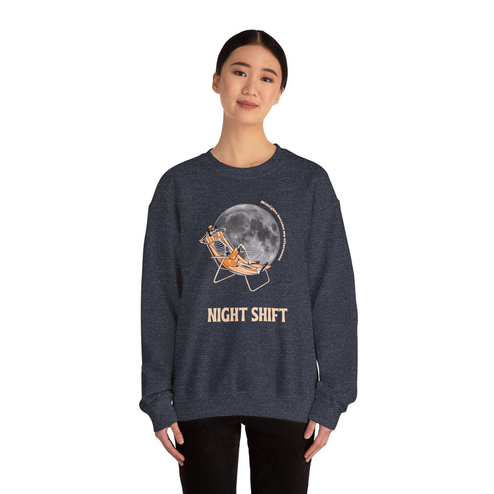 “Night Shift” Unisex Heavy Blend™ Crewneck Sweatshirt