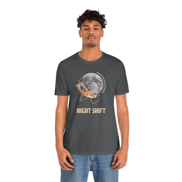 "Night Shift" Unisex Jersey Short Sleeve Tee