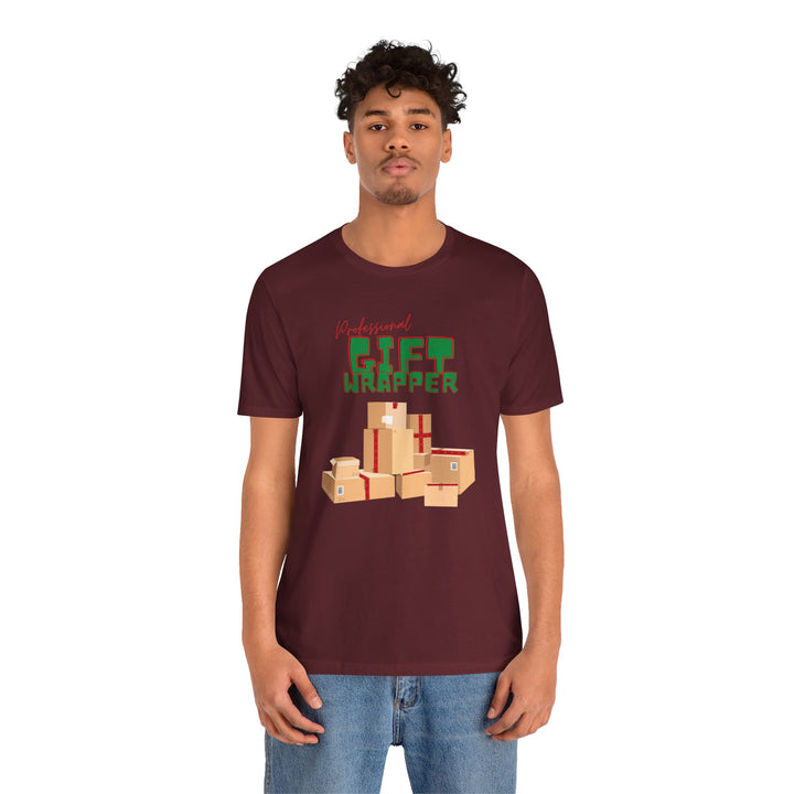 "Professional Gift Wrapper" Unisex Jersey Short Sleeve Tee