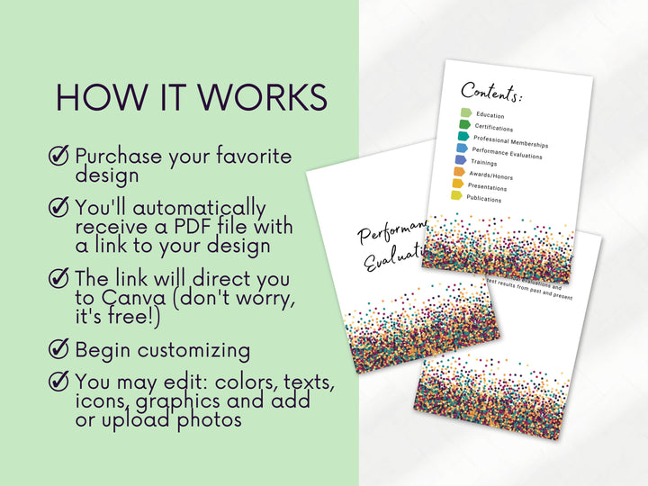 Confetti & Paperclips Boss Book Inserts