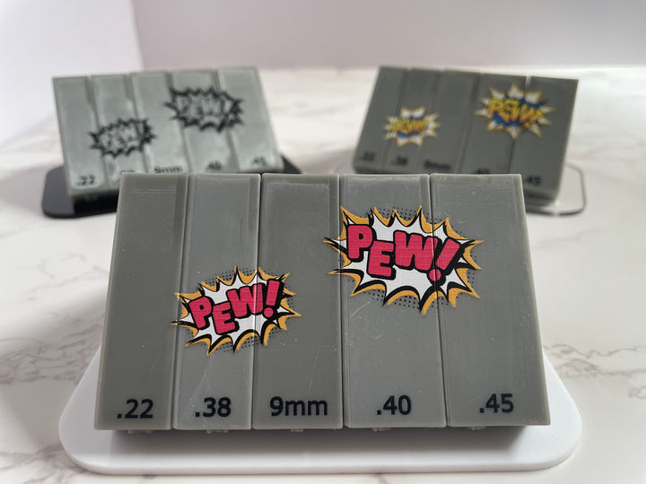 Fired Cartridge Case Evidence Scales - Set of 5