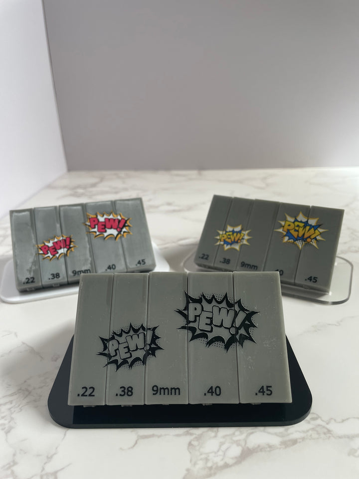 Fired Cartridge Case Evidence Scales - Set of 5
