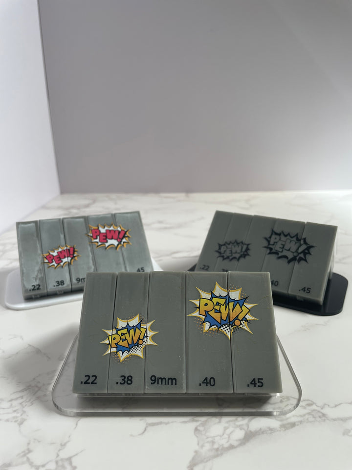 Fired Cartridge Case Evidence Scales - Set of 5