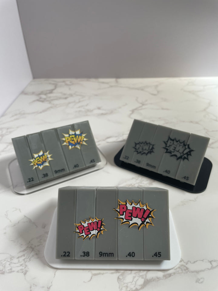 Fired Cartridge Case Evidence Scales - Set of 5