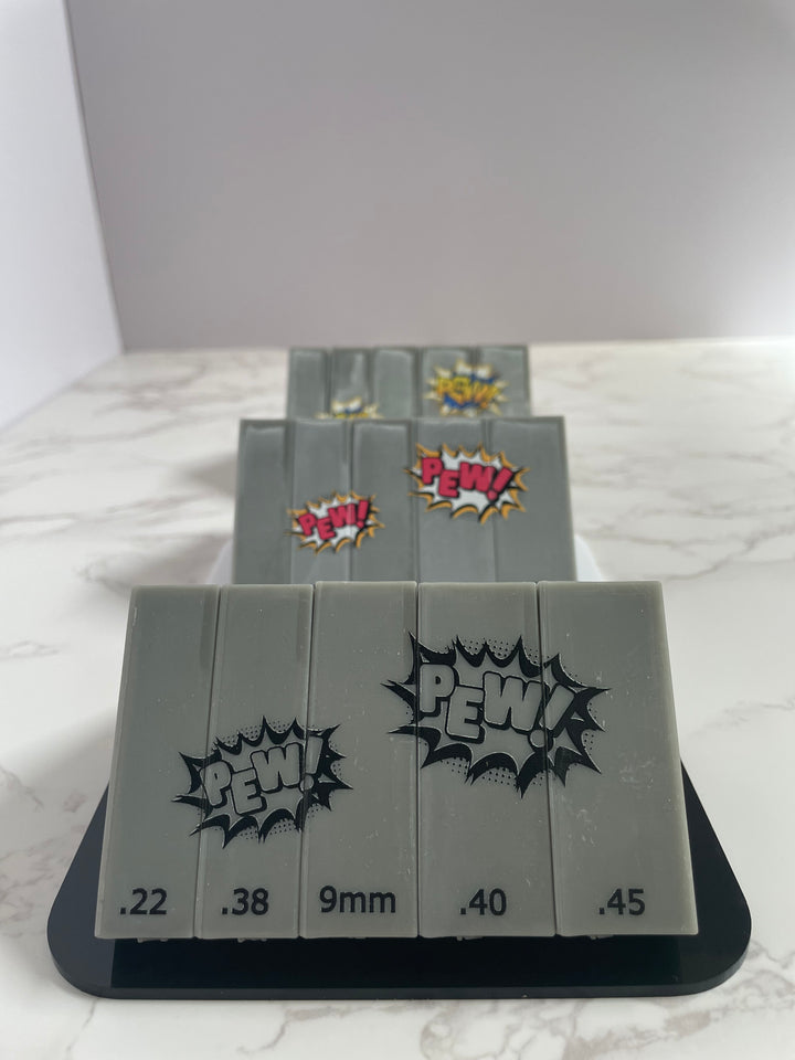 Fired Cartridge Case Evidence Scales - Set of 5