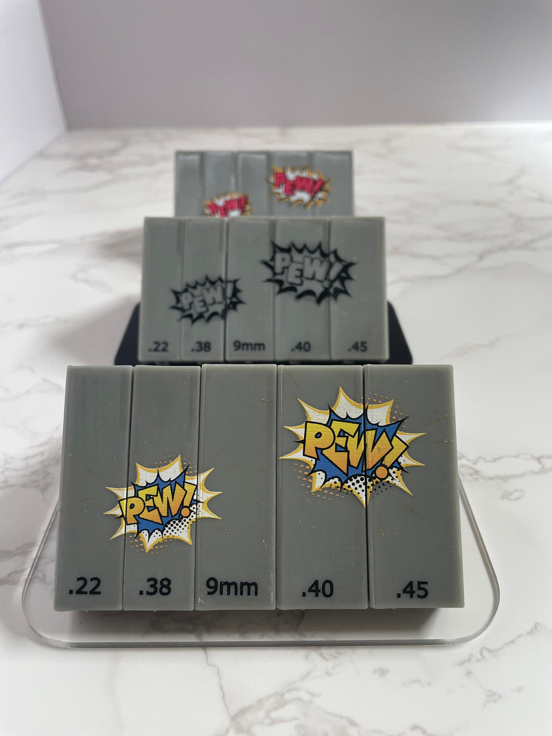Fired Cartridge Case Evidence Scales - Set of 5