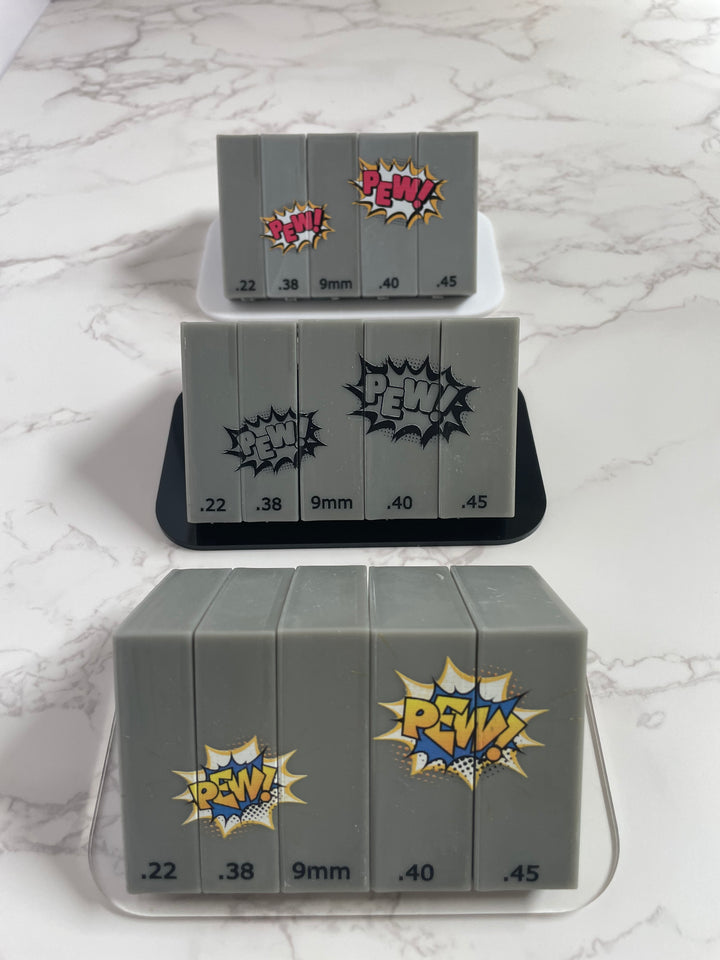 Fired Cartridge Case Evidence Scales - Set of 5