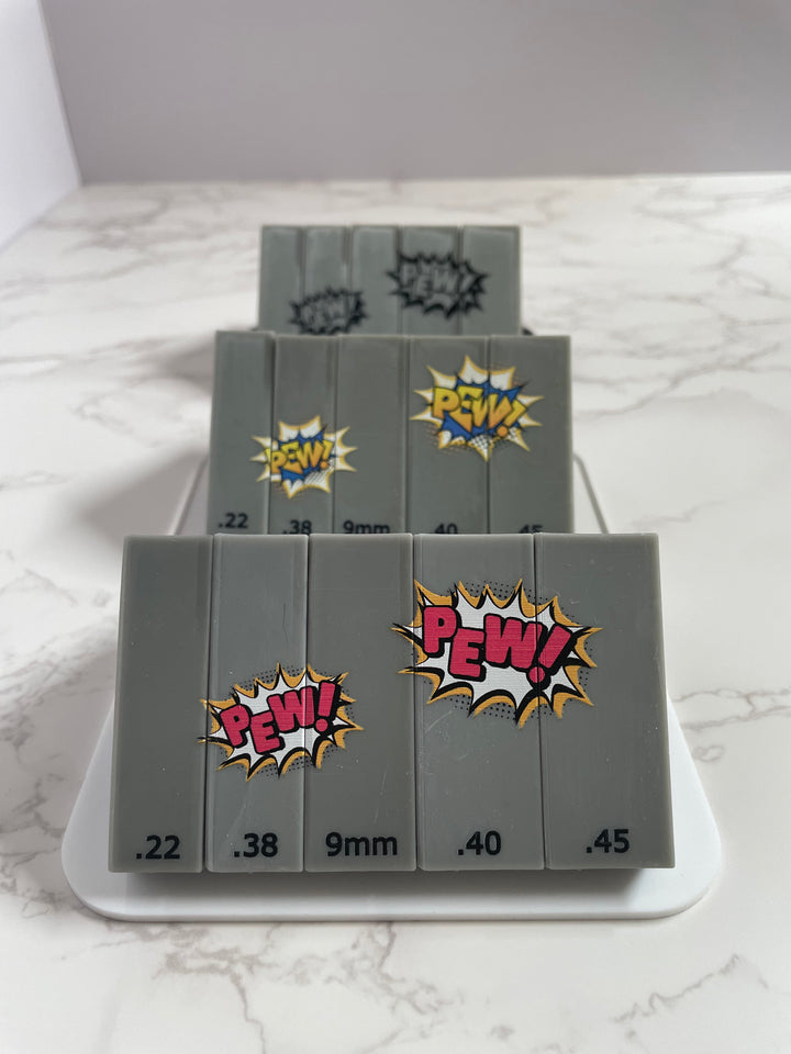 Fired Cartridge Case Evidence Scales - Set of 5