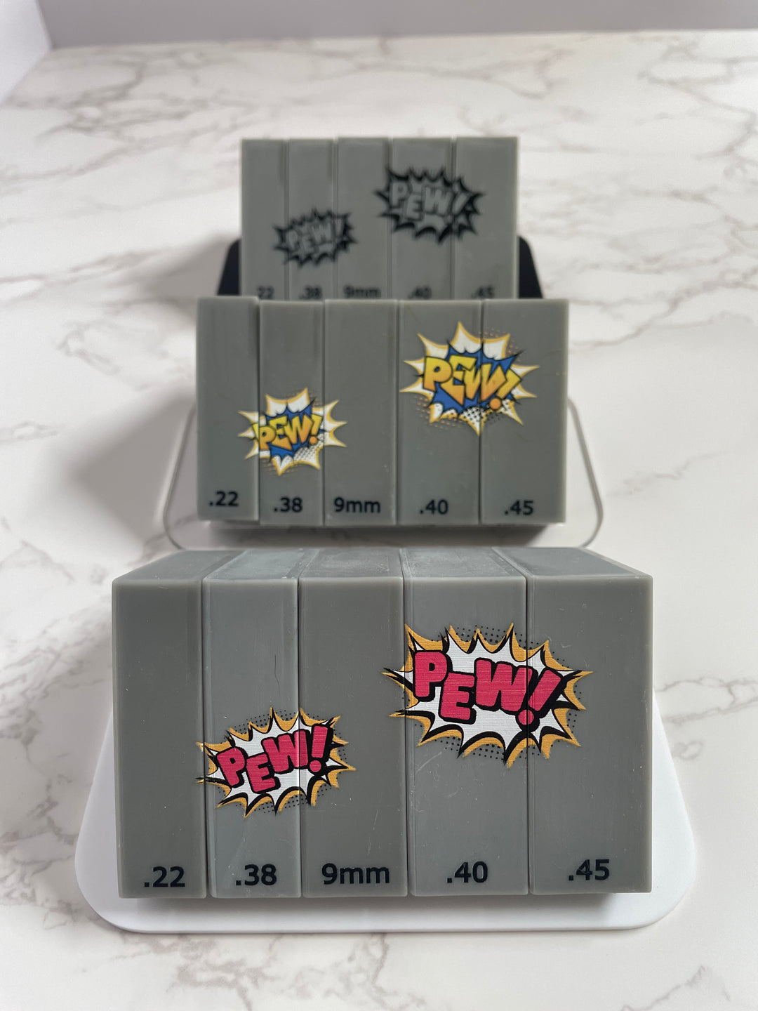 Fired Cartridge Case Evidence Scales - Set of 5