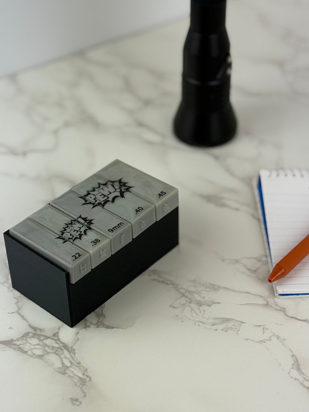 Fired Cartridge Case Evidence Scales - Set of 5