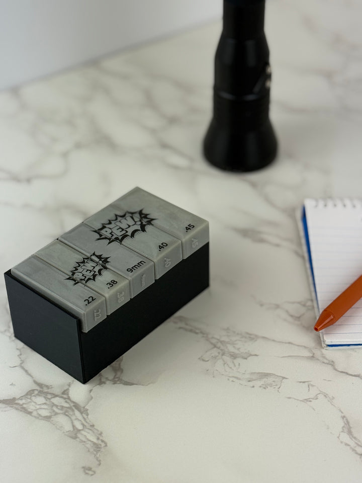 Fired Cartridge Case Evidence Scales - Set of 5