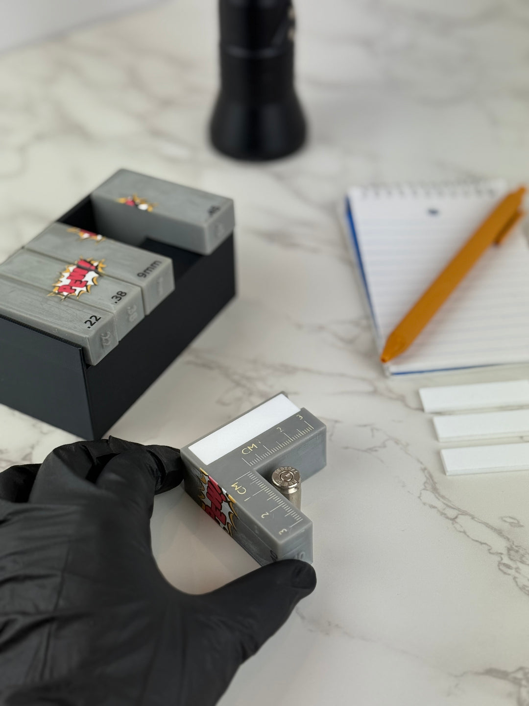 Fired Cartridge Case Evidence Scales - Set of 5