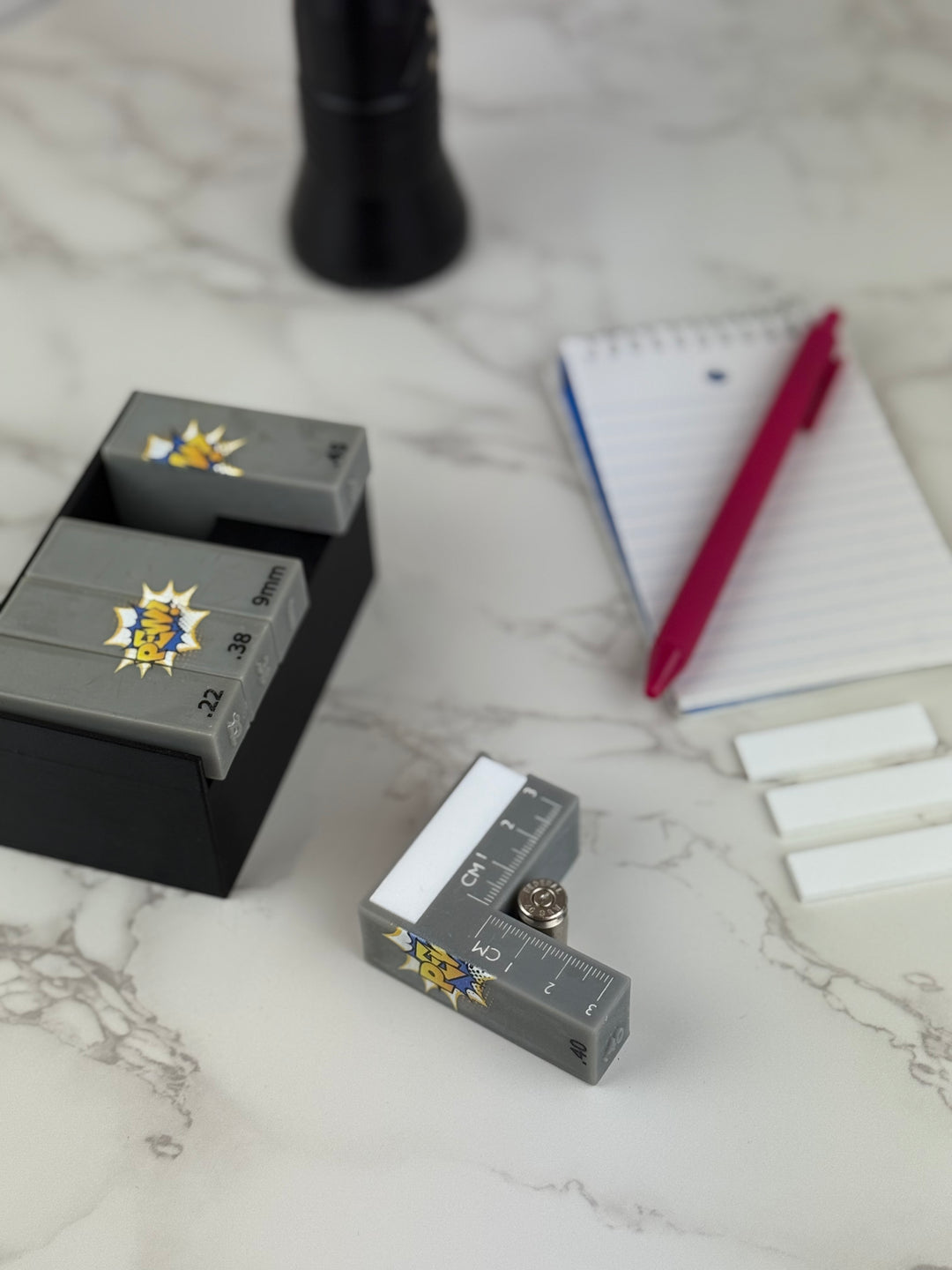 Fired Cartridge Case Evidence Scales - Set of 5