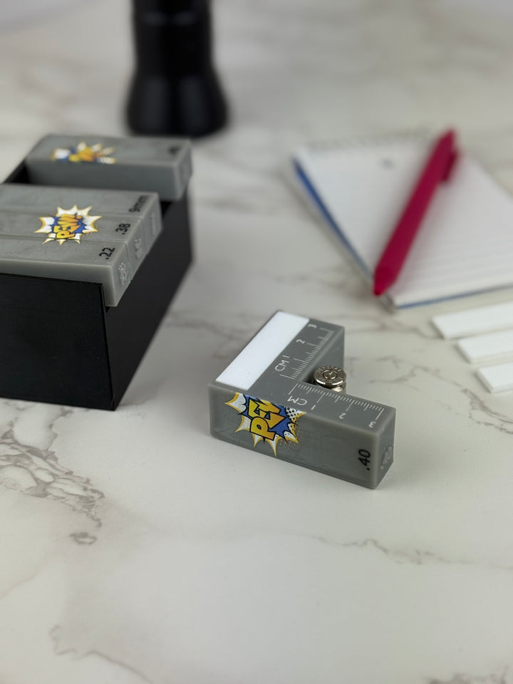 Fired Cartridge Case Evidence Scales - Set of 5