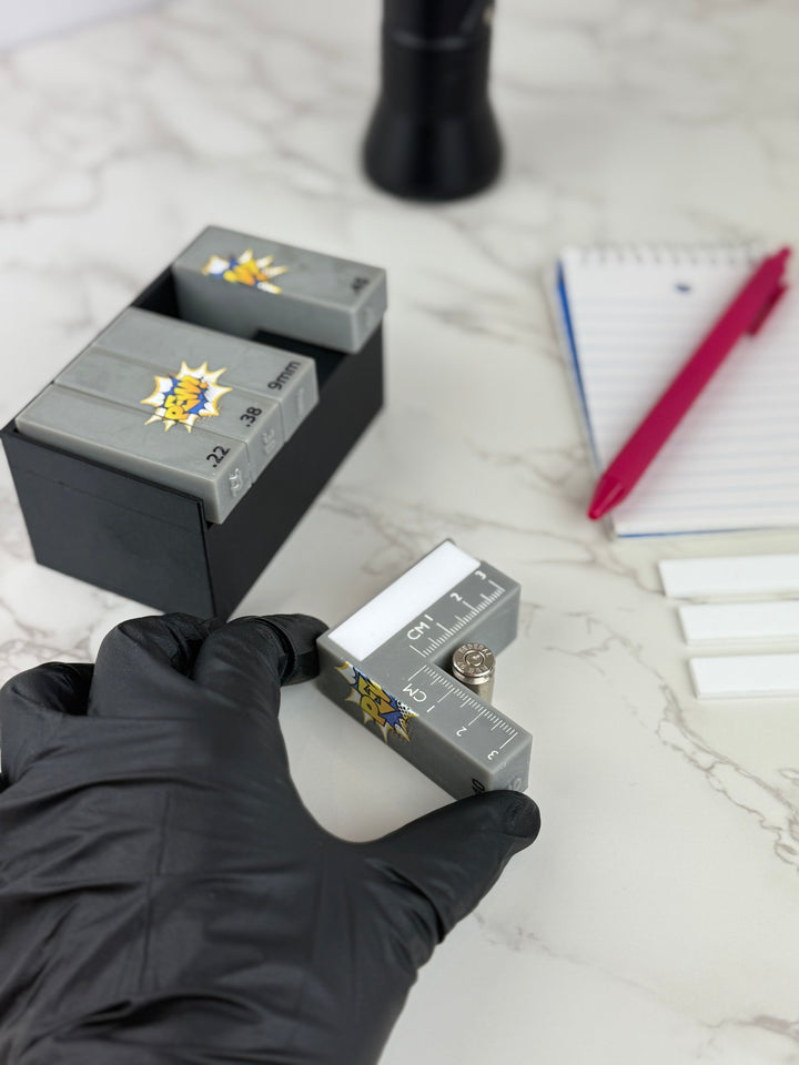 Fired Cartridge Case Evidence Scales - Set of 5